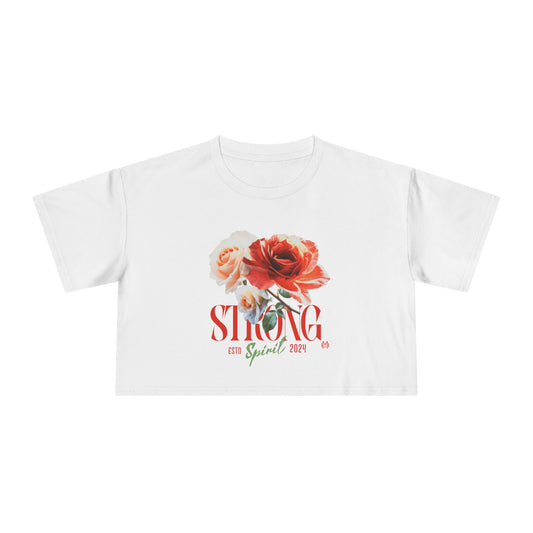 Strong Sprit Crop Top
